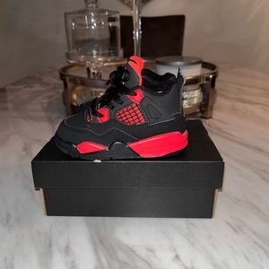 Red & black retro Jordans